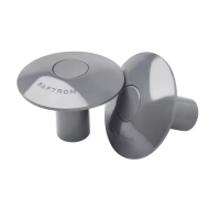 Saftron Polymer Anchor Socket Cover - Gray 2 Pack